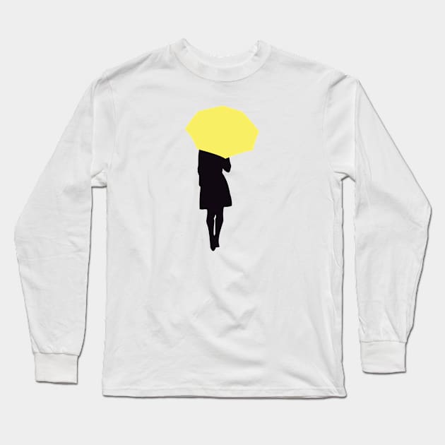 Yellow Umbrella - HIMYM Long Sleeve T-Shirt by FandomFrenzy